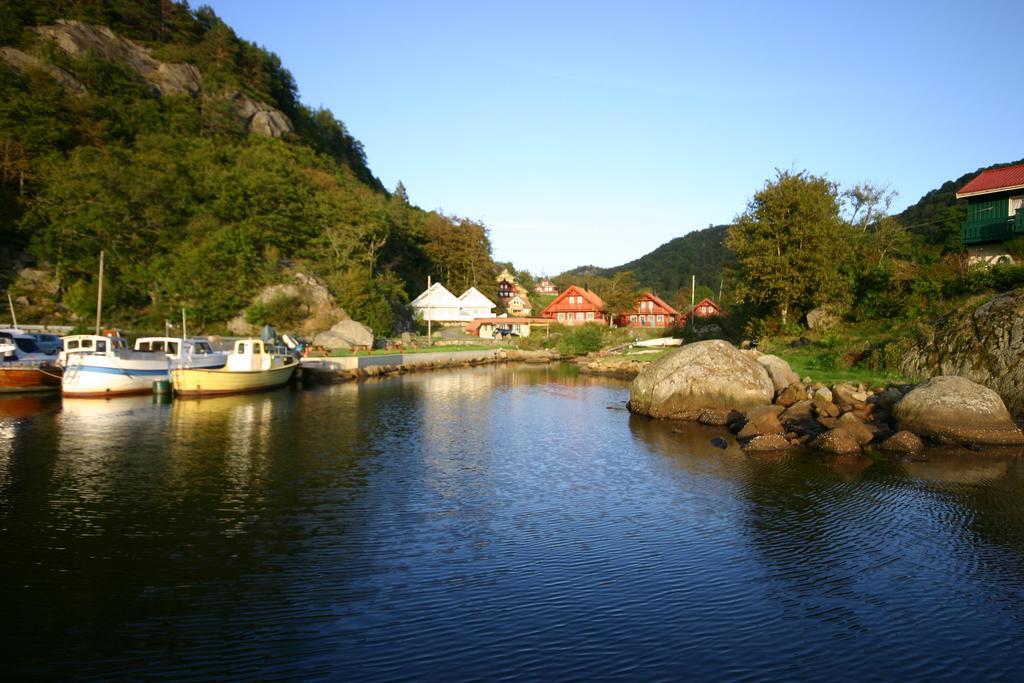 Bjornevag Ferie Hotel Farsund Esterno foto